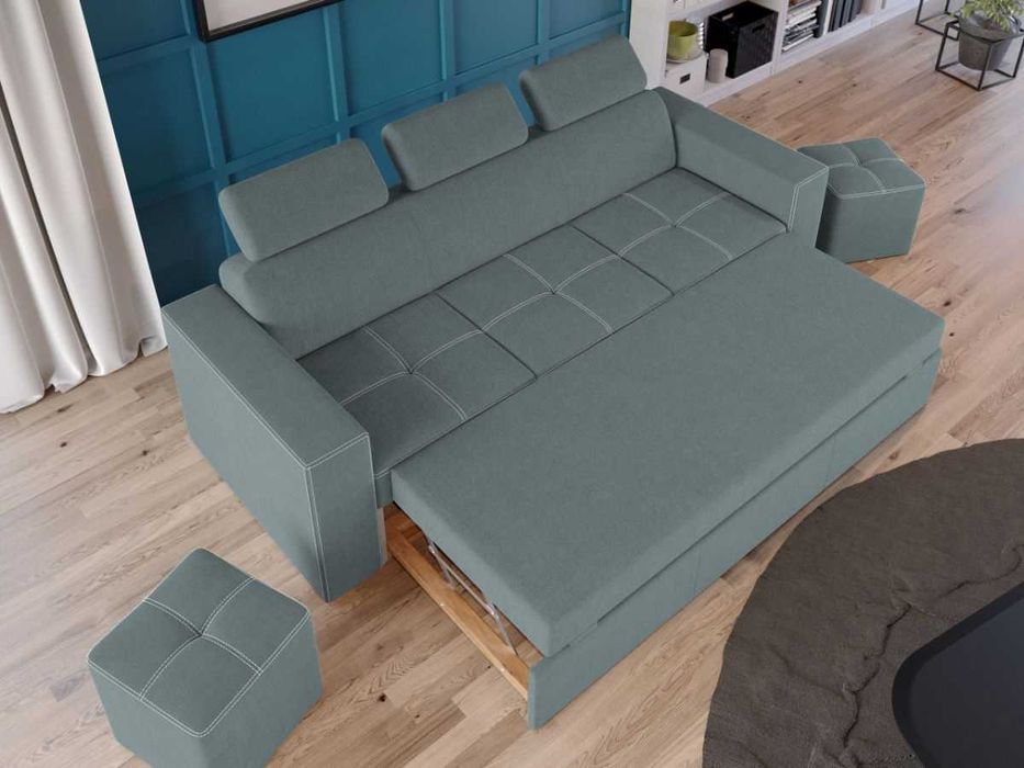 Canapea Paloma Turcoaz - Transport Gratuit in 4-10 zile