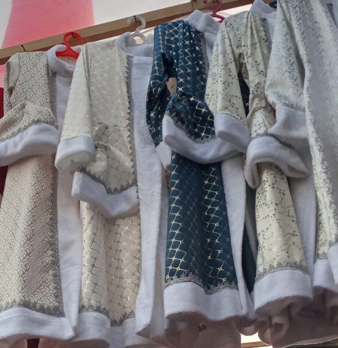 Qorqiz kiyimi Костюм для снегурочки одежда Снегурочки с доставкой