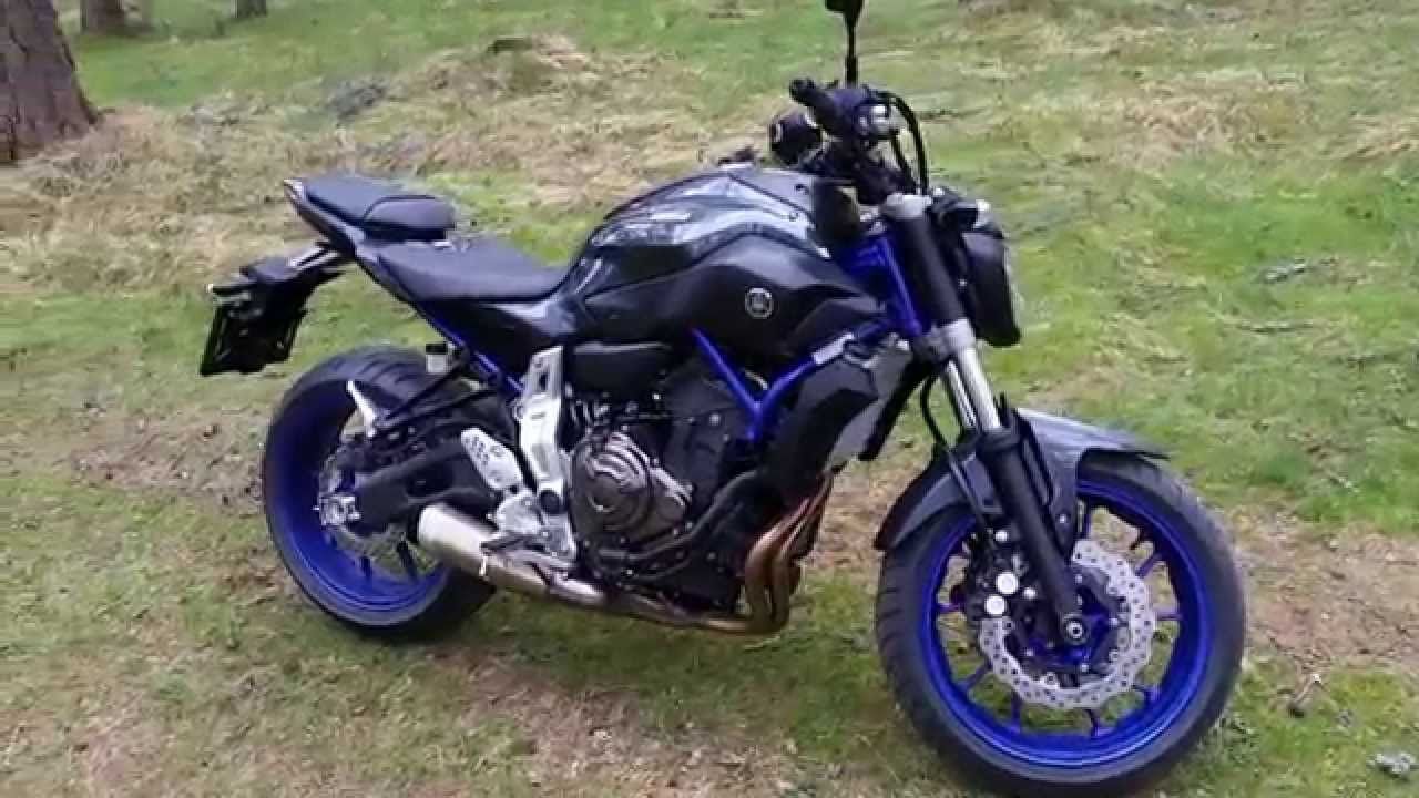 Yamaha MT07 Mt-07 на части