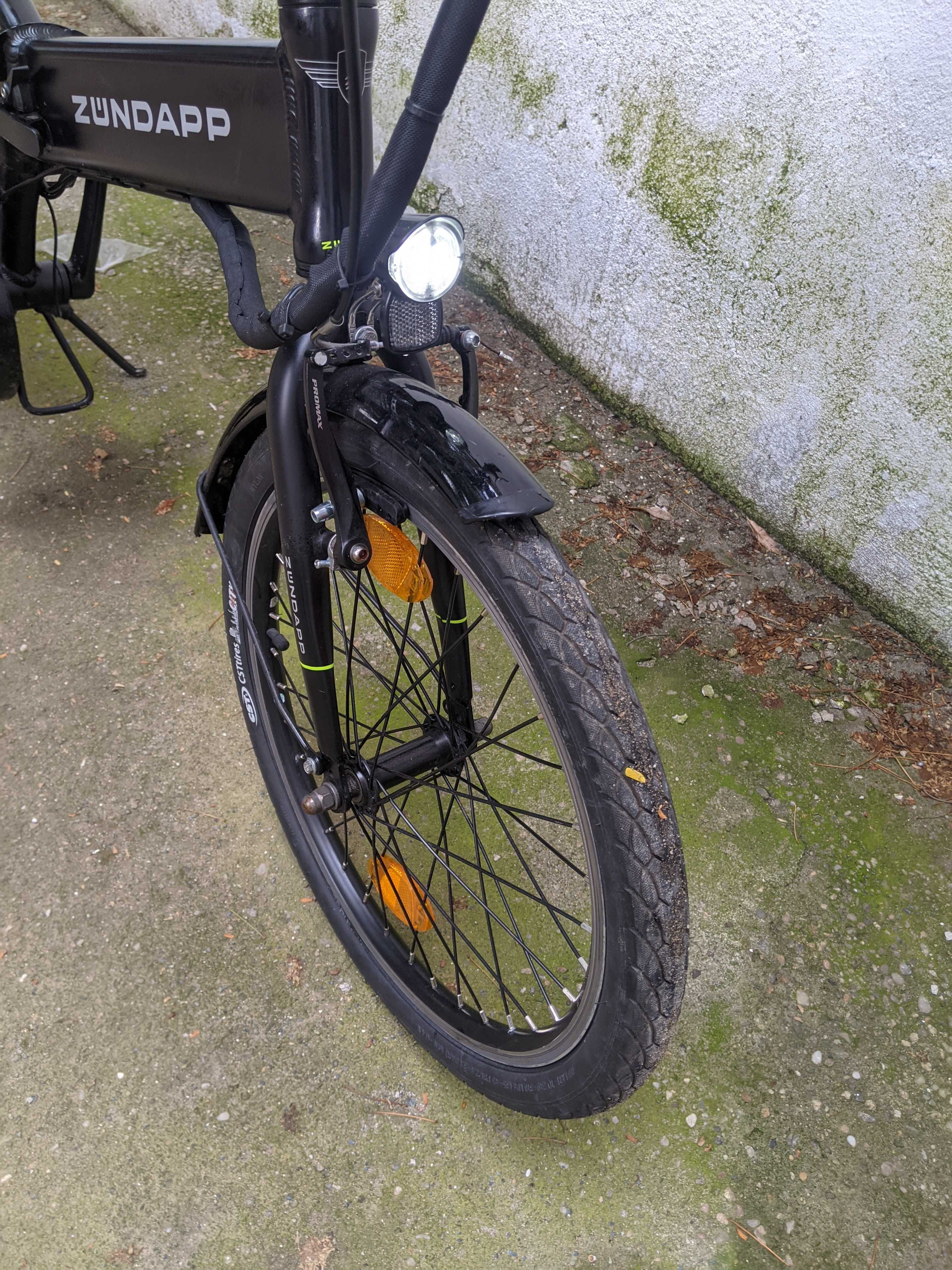 Bicicleta electrica pliabila Zundapp