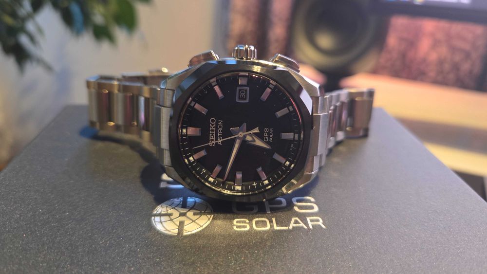 Seiko Astron 3X Series GPS Solar Full titan, bezel ceramic - SSJ007J1