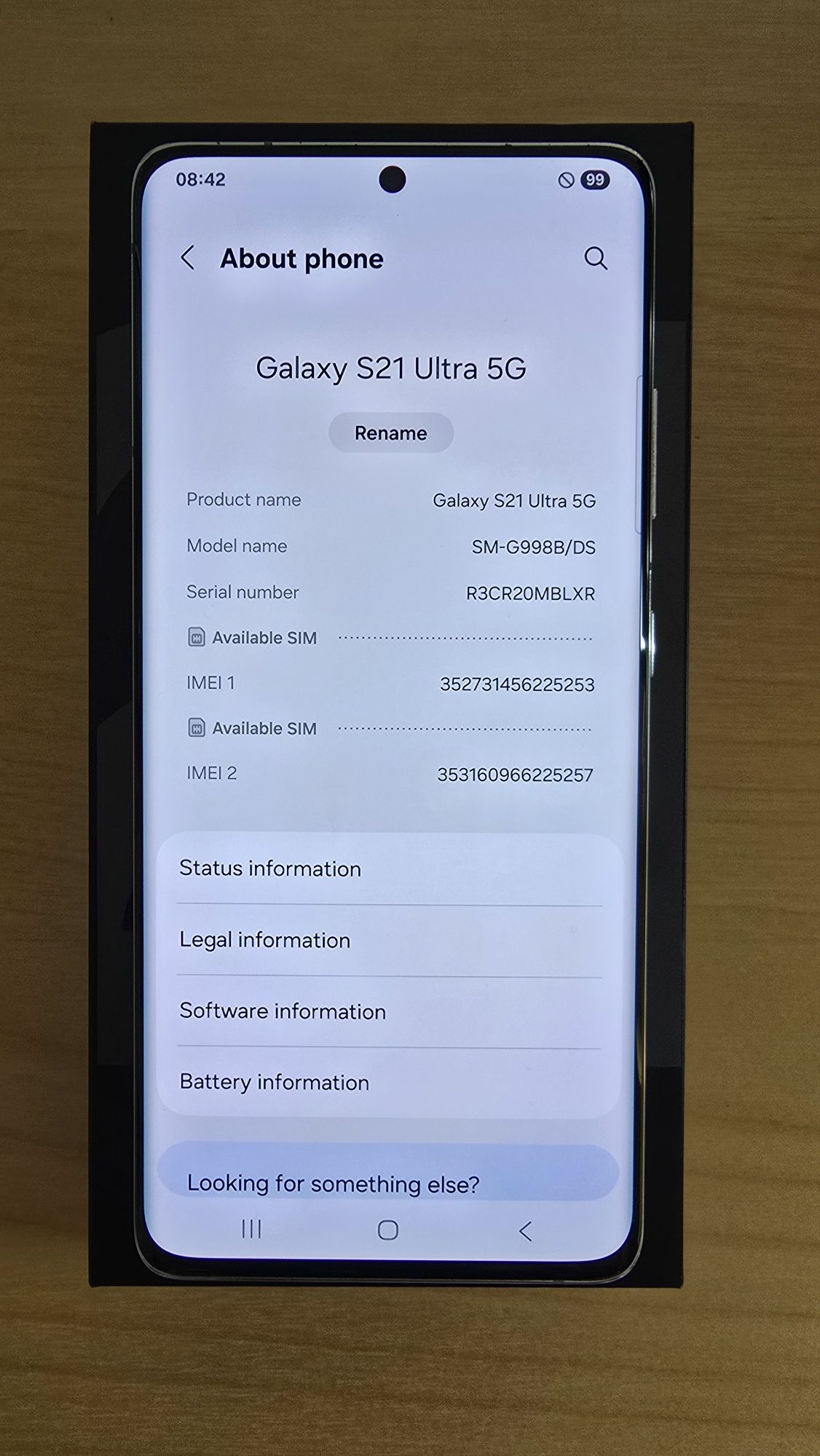 Samsung S21 Ultra 5g 256GB, 12GB ram