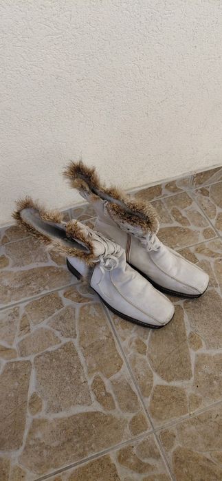 Cizme din piele naturală