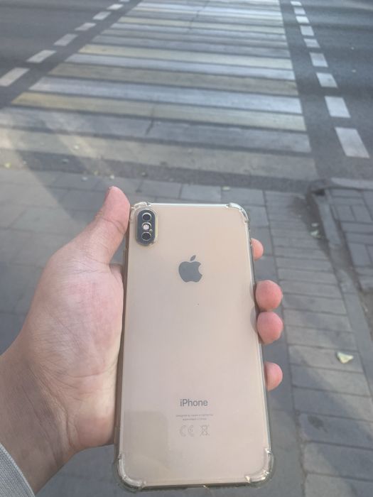 Iphone xs max 256gb идеал золотой цвет