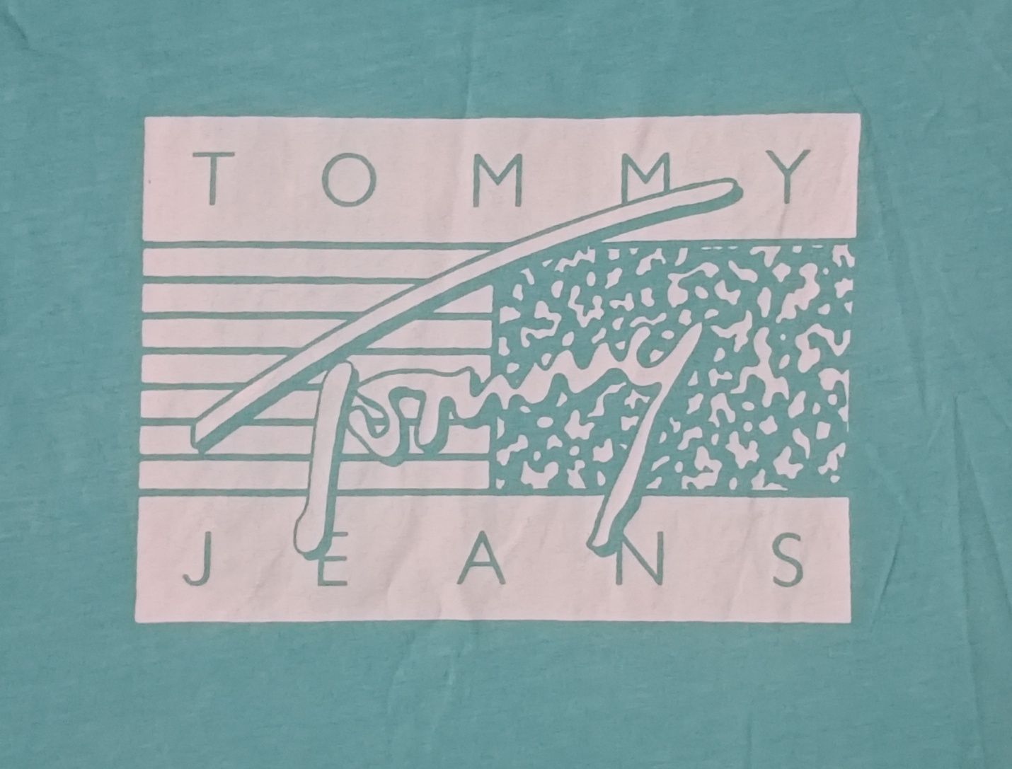 Tommy Jeans T-Shirt оригинална тениска L памучна фланелка