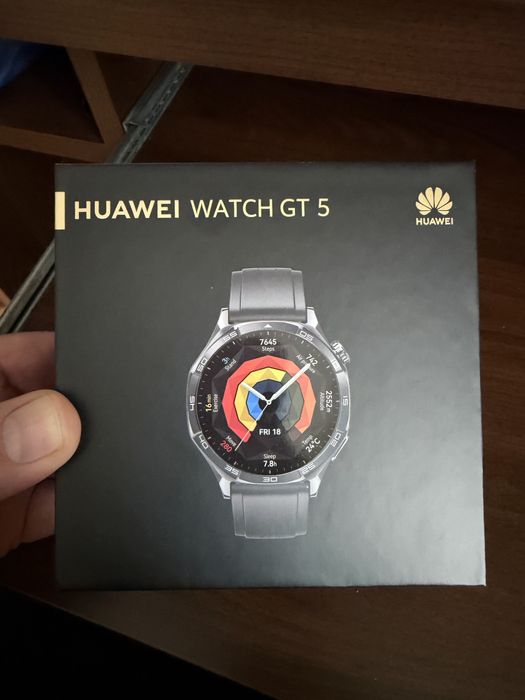 Huawei Watch GT 5 46mm Black Negru