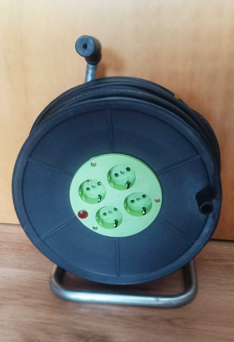 PRELUNGITOR ELECTRIC CU TAMBUR 50 M  cupru  profesional  Produs Franta