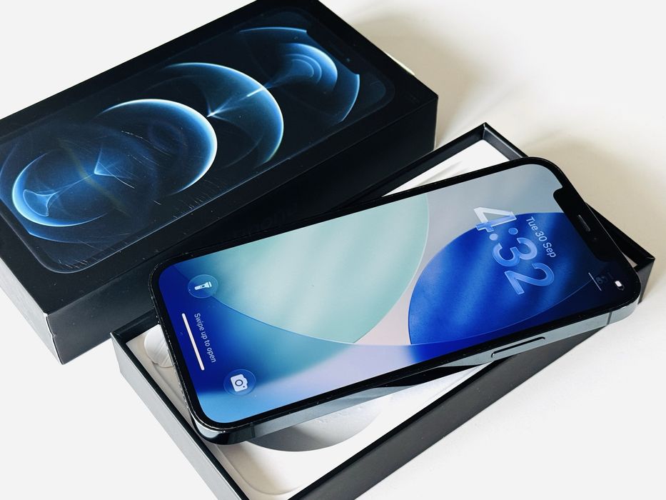 Iphone 12 Pro 128GB Blue 100% Батерия! Гаранция 6 месеца
