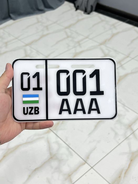 Zakaz asosida suiner nomerlar yasab beramiz skuterlar uchun