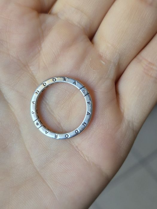 Inel Pandora argint logo