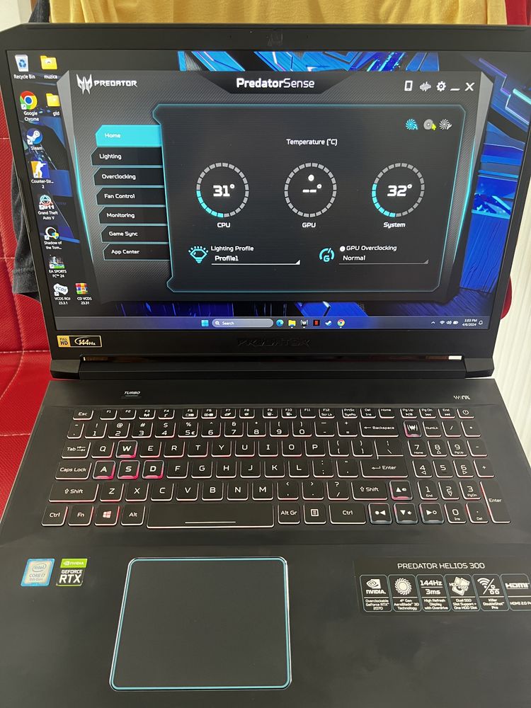 Laptop ACER PREDATOR Helios 300