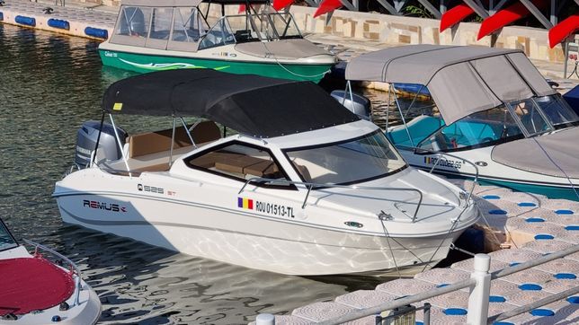 Vand Barca Remus 525 ST cu motor 100cp yamaha