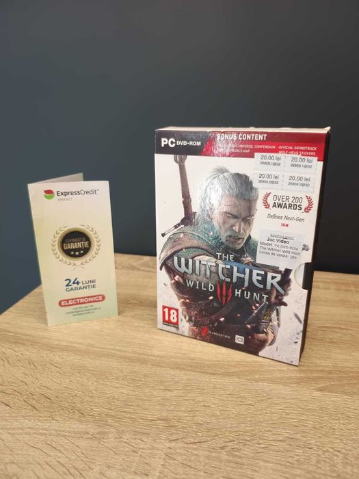 (AG51) Joc PC The Witcher 3 Wild Hunt - Garantie 2 ani!