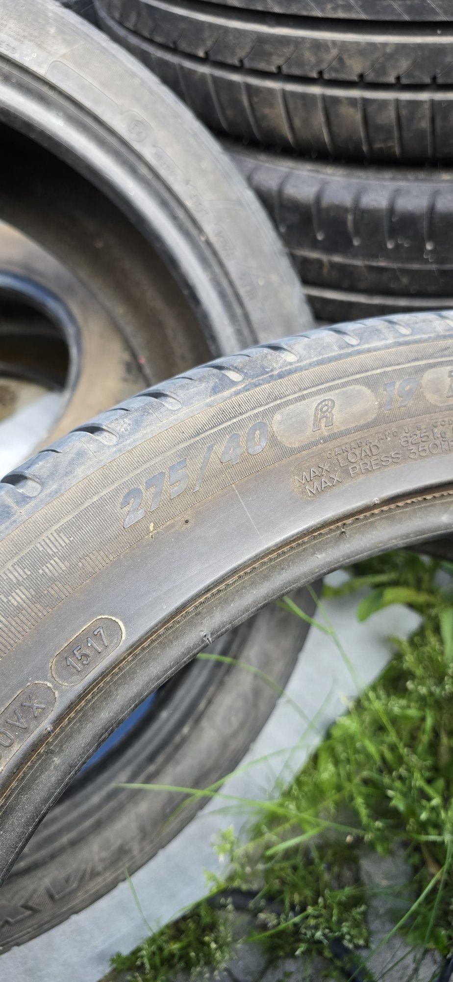 Летни гуми 275 40 19 2бр Michelin 2бр