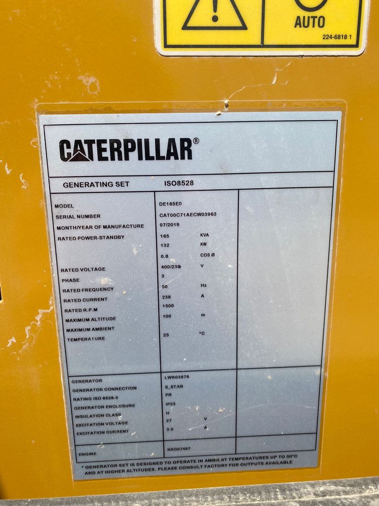 Аренда дгу 100-130 квт caterpillar дизельный генератор ДЭС