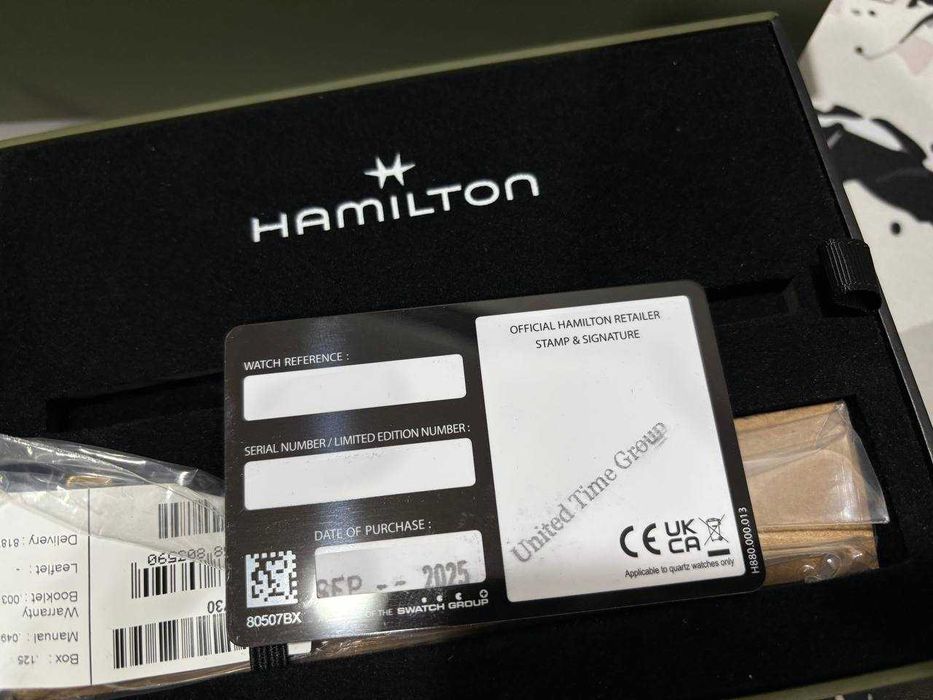 Швейцарские часы Hamilton Pan-American