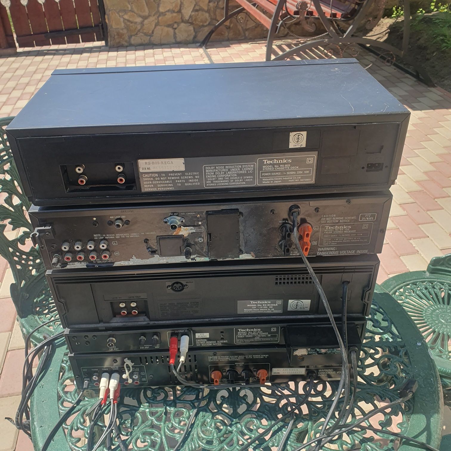 Linie audio retro technics