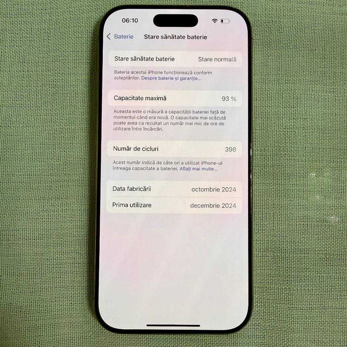 IPHONE 16 PRO 128GB Desert Titanium doar E-sim