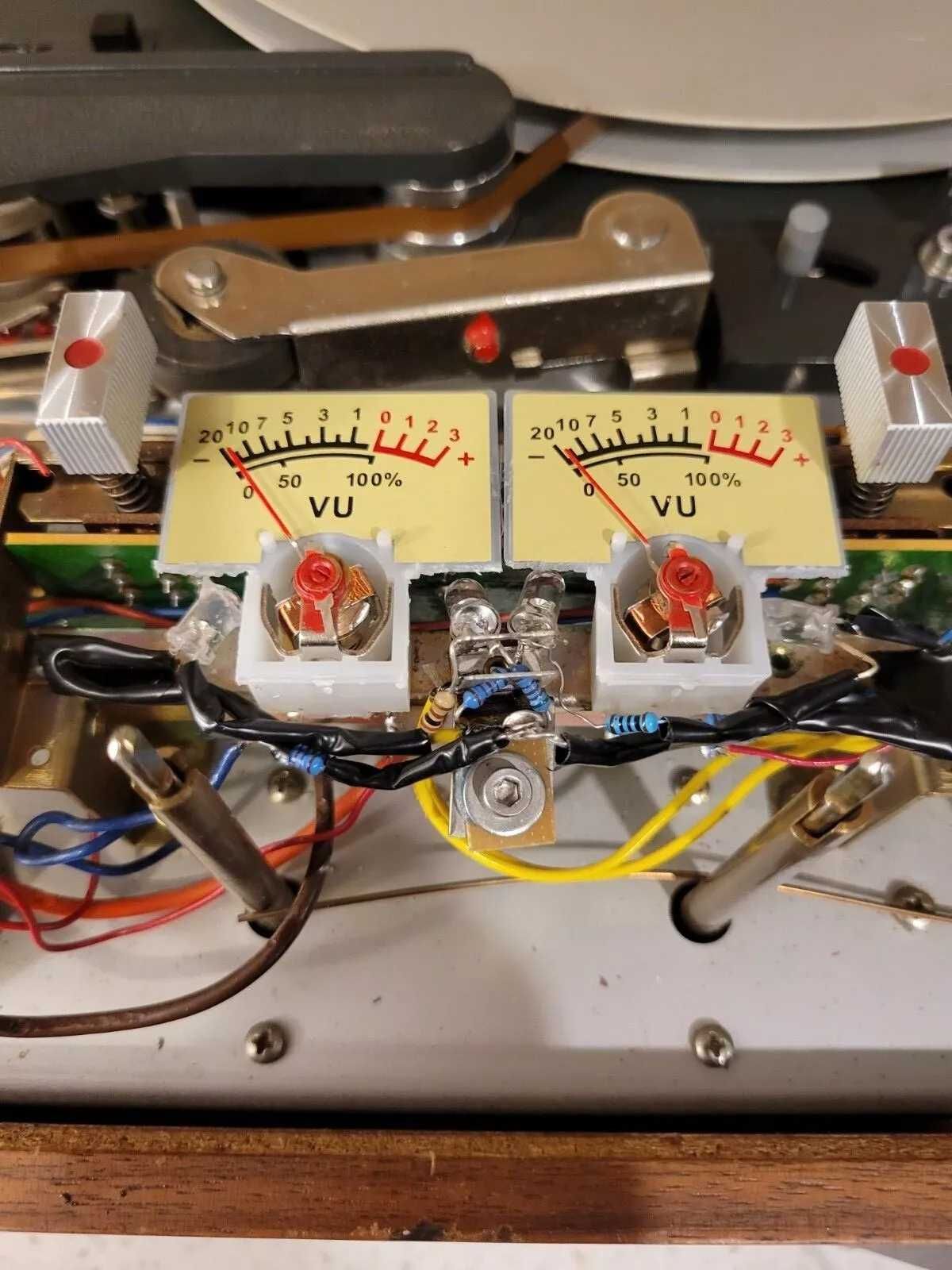 Vu Metre - REVOX A-77 Magnetofon VU-Meter