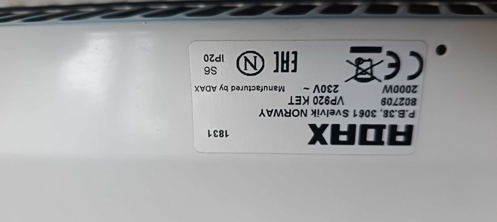 ADAX норвежки конвектор
