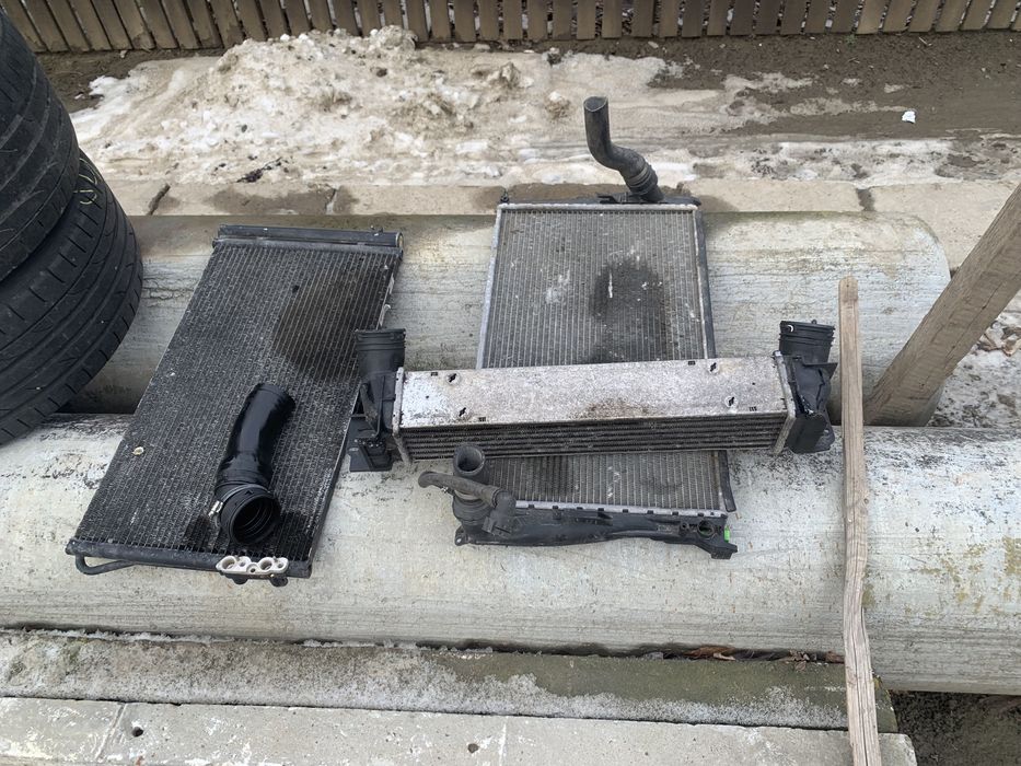 Radiator intercooler bmw