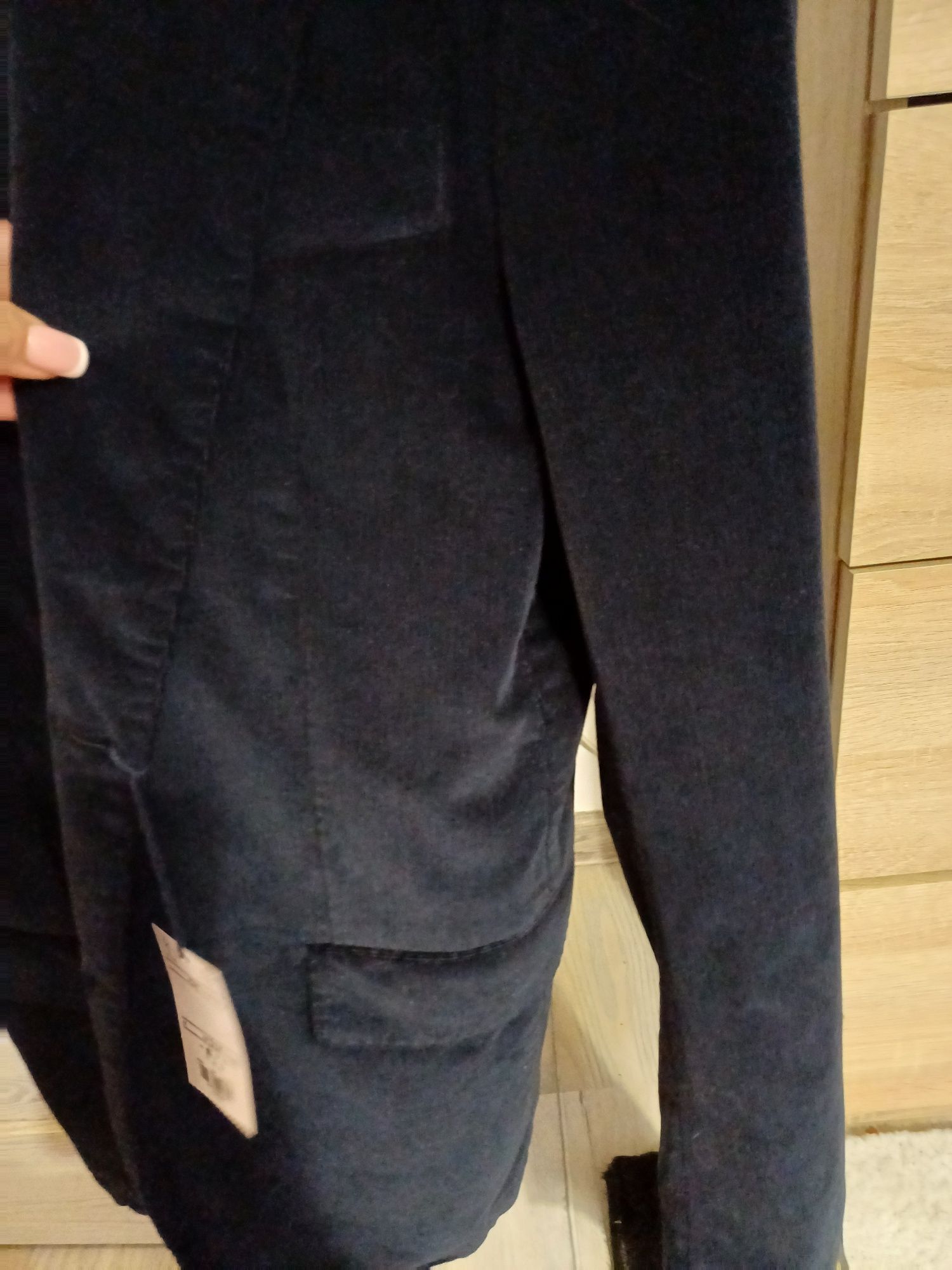 Sacou material gins culoare blomaren nou cu eticheta