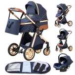 ‼️ NOU Carucior Bebe 3 in 1 Bebelus Landou Copii Pliabil Smart + CADOU