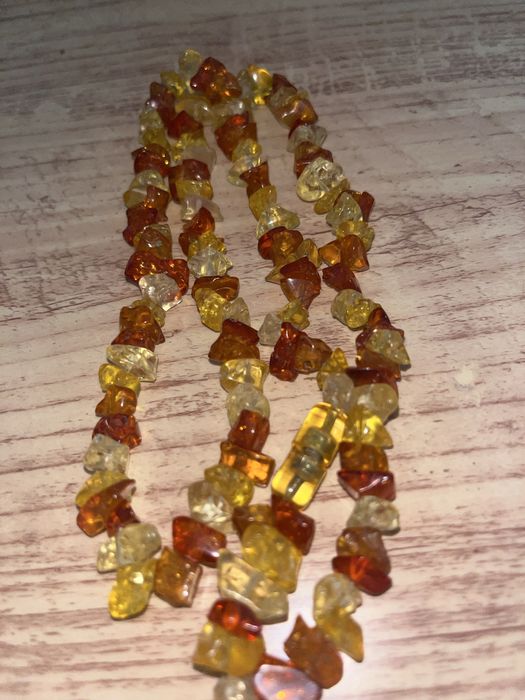 Янтарные бусы натуральные