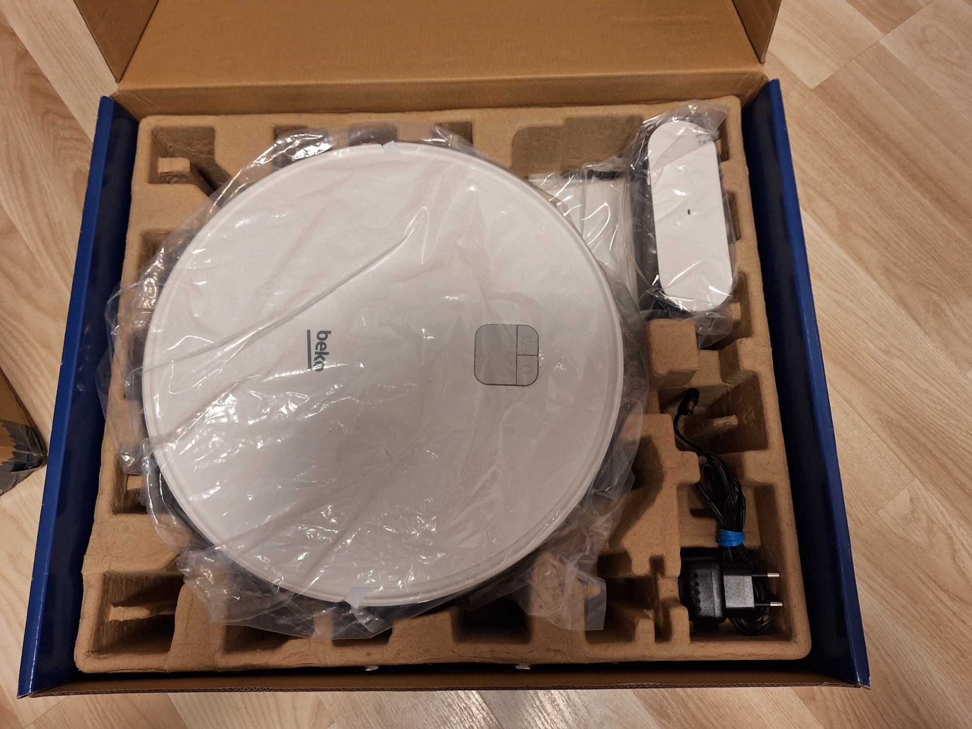 Мощна прахосмукачка робот Beko VRR60314VW; 2000 Pa; Wifi; Функция моп