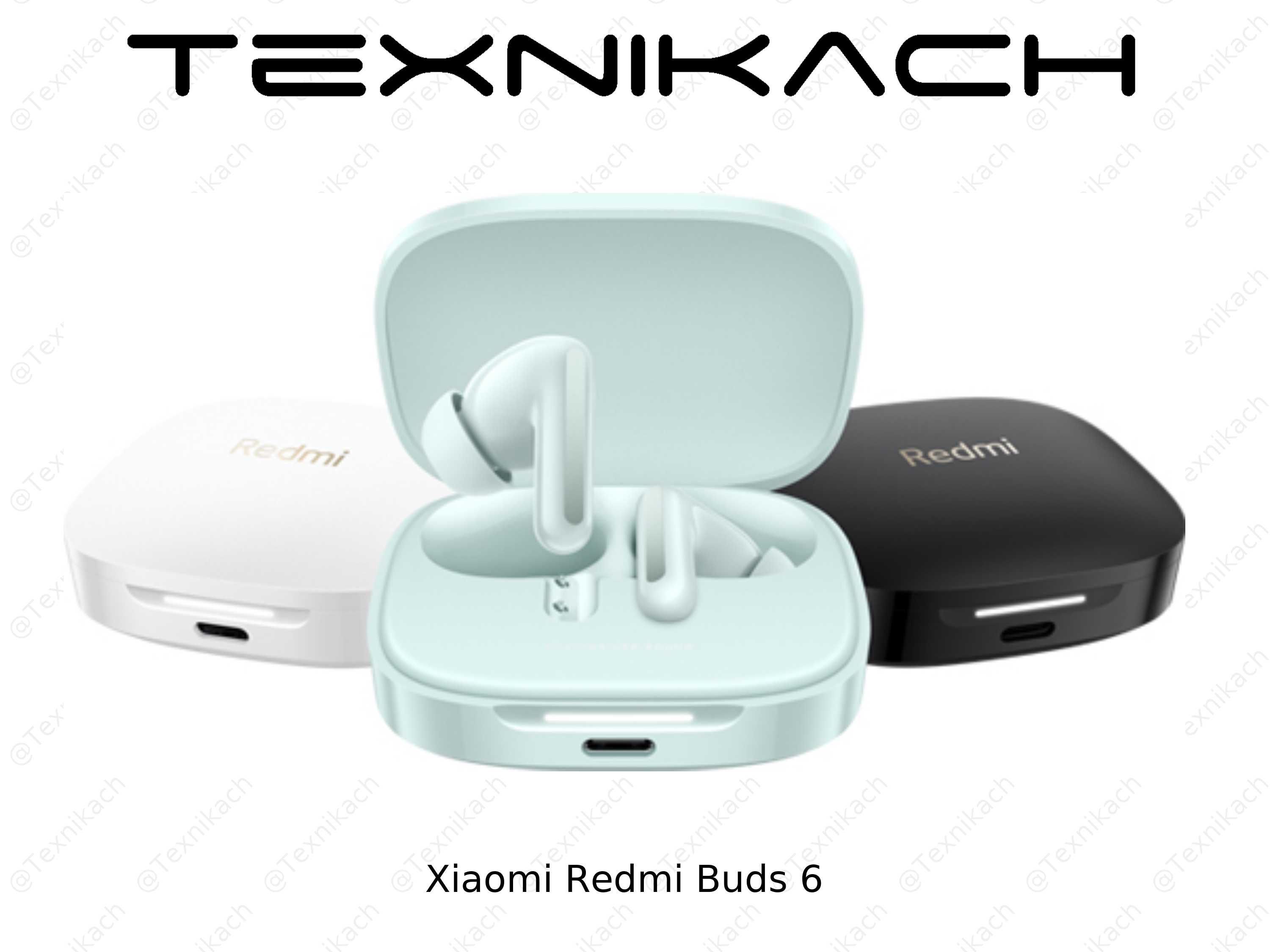 Yangi • Xiaomi Redmi Buds 6 • Dastavka