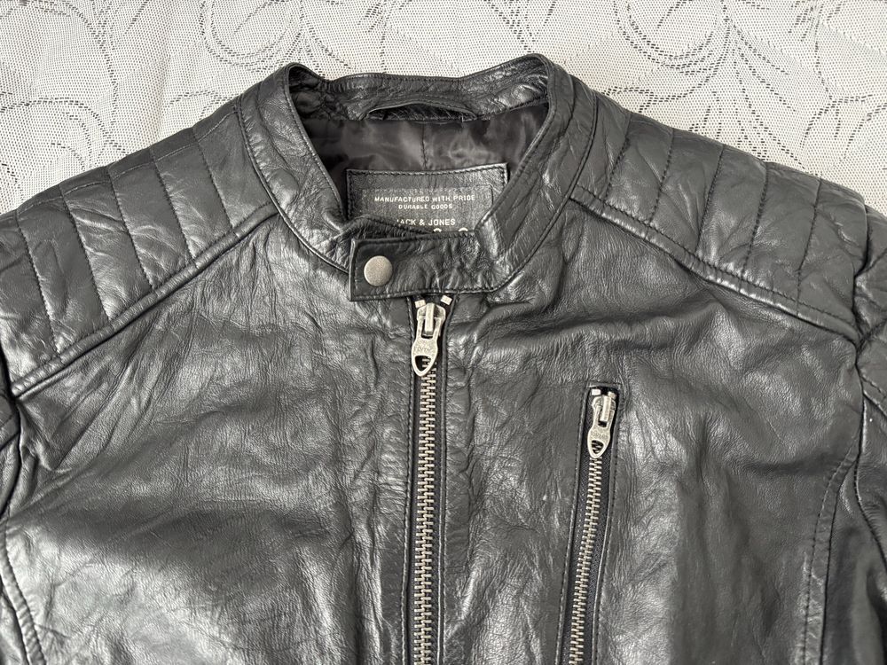 Мъжко кожено яке Jack and Jones