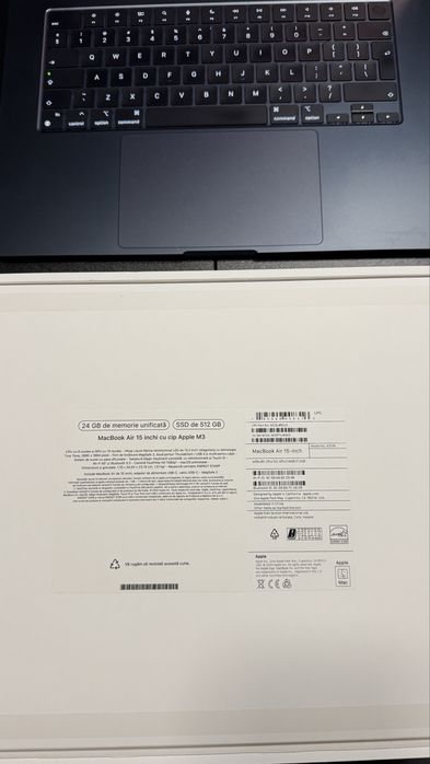 MacBook Air 15 inch M3