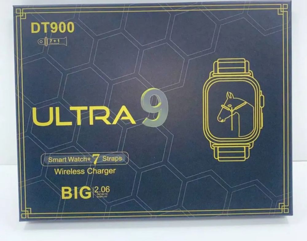 Smart watch + 7 ремешков