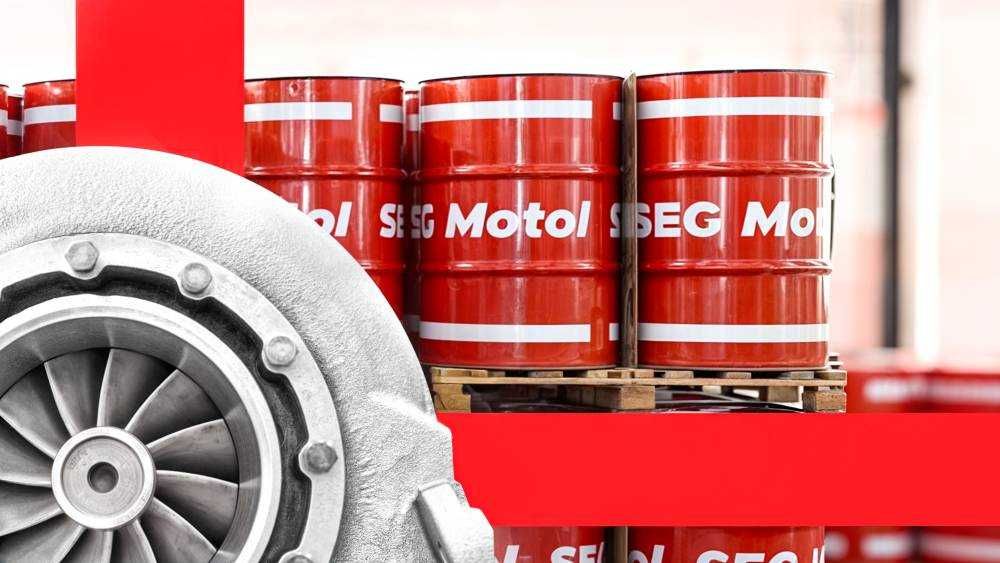 Индустриальные и моторные масла SEG MOTOL в ассортименте