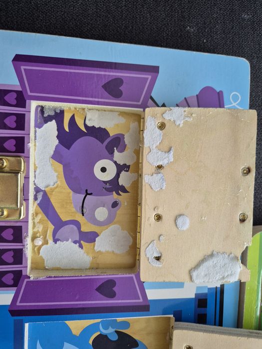 Tabla lemn activitati motrice 1-5 ani