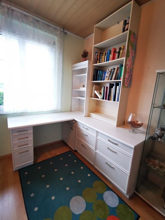 Set birou dulap suspendat biblioteca