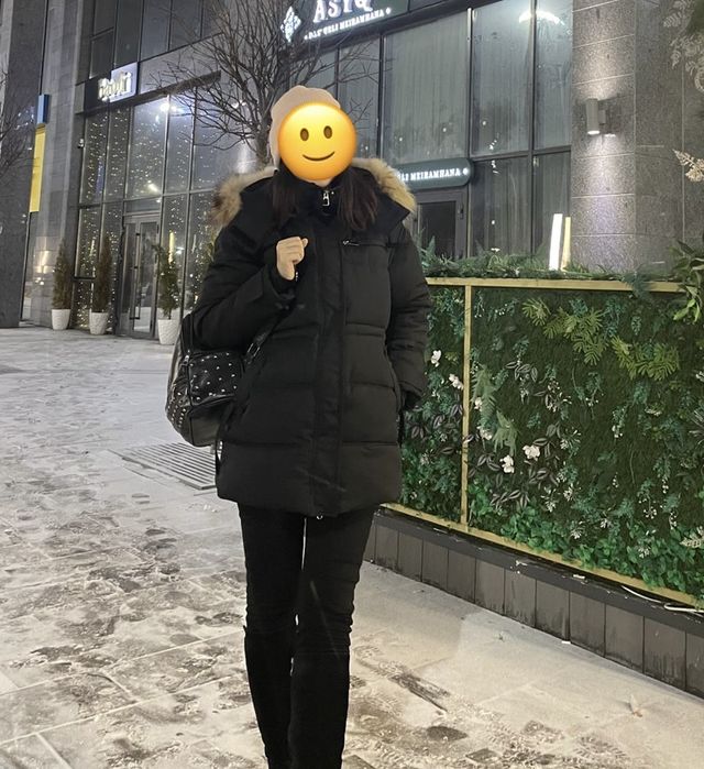Продам теплый пуховик