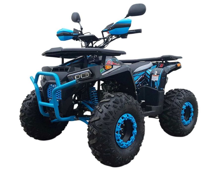 Atv NCX Angry 8" 125cc 4T benzina negru/albastru
