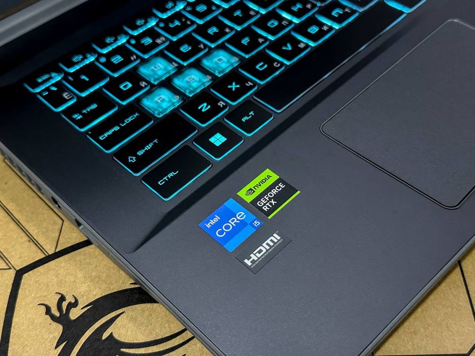 MSI RTX4050 videokarta bilan igrovoy noutbook