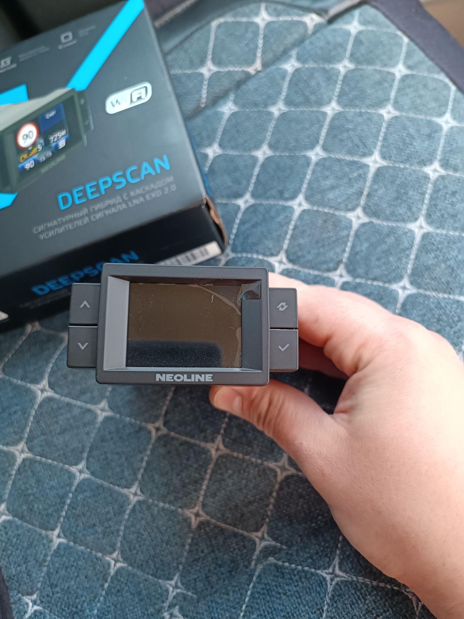 Neoline DEEPSCAN Wi-Fi Black видеорегистратор