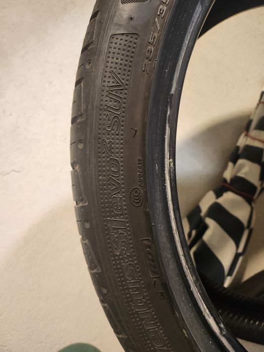 Vand 2 anvelope 285/35, R22, 106 Y,made in Germania, Hankook Kontrol T