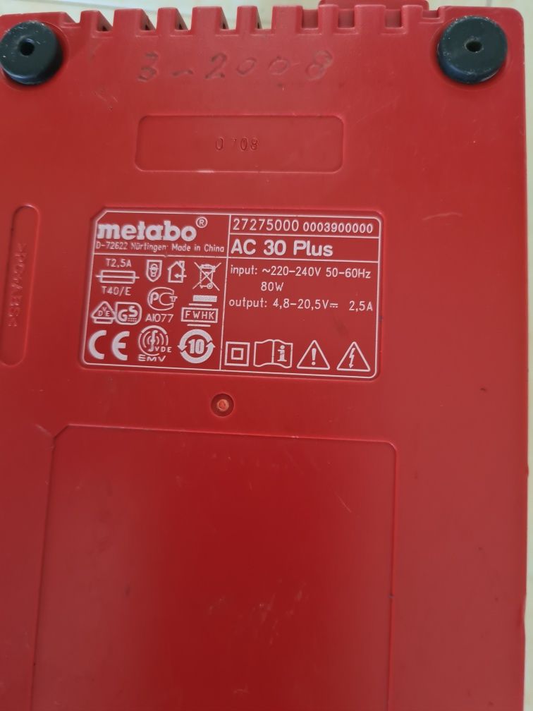Metabo ASC 55, SC 60 Plus , AC 30 Plus , LC 60 - incarcator