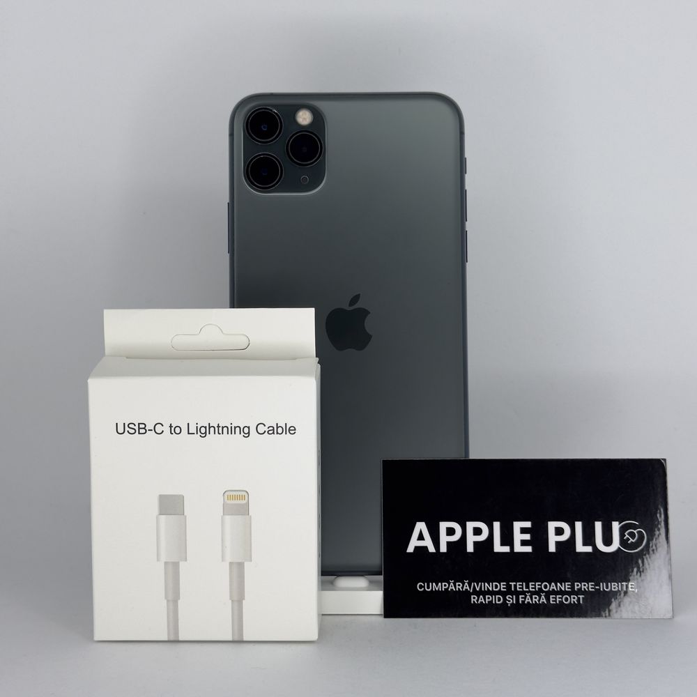 iPhone 11 Pro Max Ca Nou + 24 Luni Garanție / Apple Plug