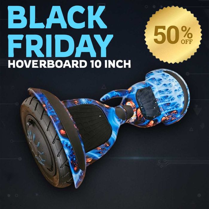 - 50 % Black Friday Намаление на Ховърборд от Вносител