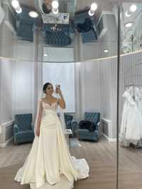 Продам шикарное  свадебное дизайнерское платье Wona  трансформер
