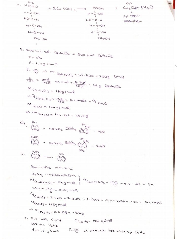 BAC CHIMIE ORGANICA Rezolvarea integrala a subiectelor MEN 2012-2022