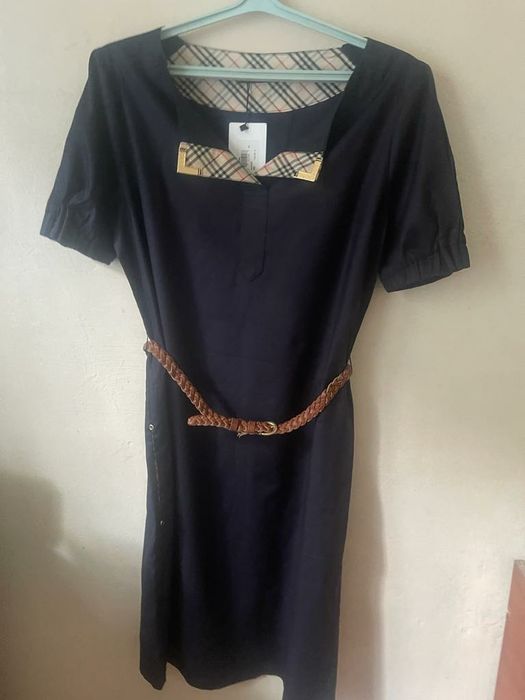 Платье темно-синего цвета, производство Турция