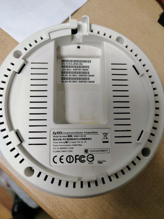 аксес пойнт access point Zyxel NWA 1123-AC