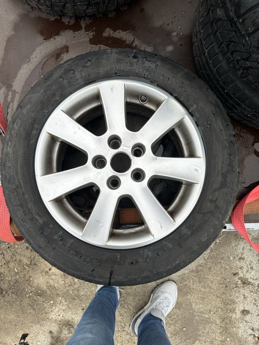 Jante 5x112 cu cauciucuri de iarna 205/60/16