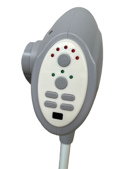 Patut electric cu functie de leagan balansare si muzica GRI 115x92x10